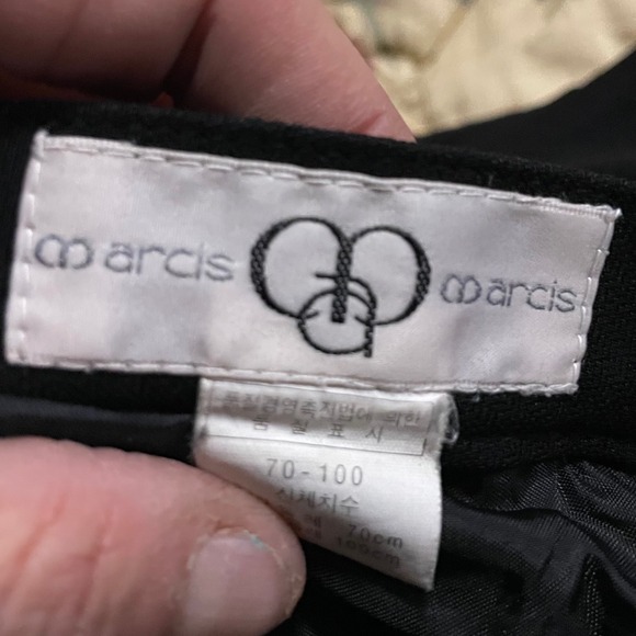 Marcis Black Wide Leg Dress Pants Women's Size 70-100 28 x 31 - Picture 5 of 6